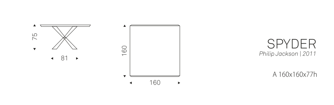 SPYDER - А 160x160x75h