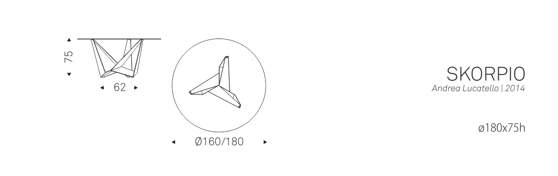 SKORPIO - ø180x75h