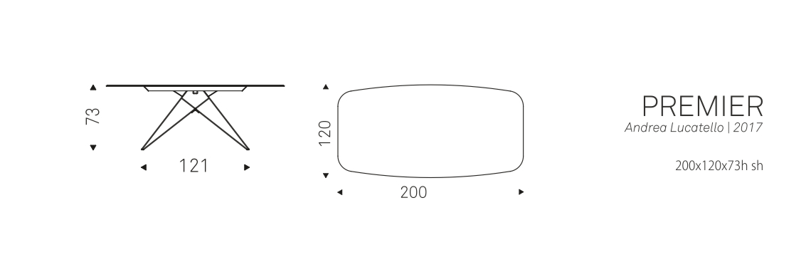 PREMIER (200x120x73h sh)