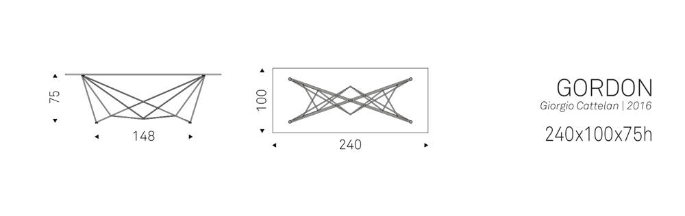 GORDON (240x100x75h)