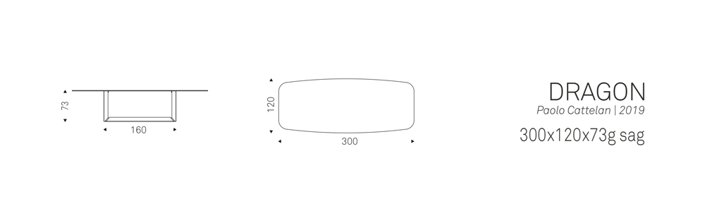 DRAGON (300x120x73h sh)