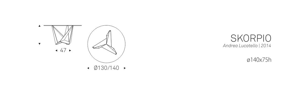 SKORPIO - ø140x75h
