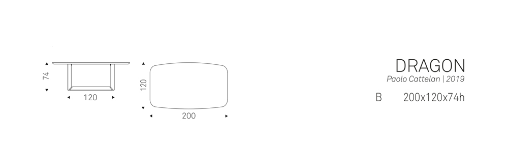 DRAGON (200x120x74h - B)