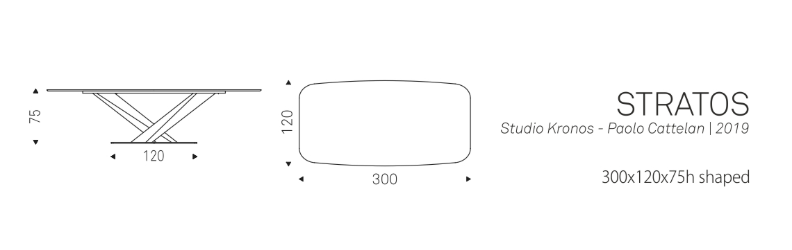 STRATOS - 300x120x75h sh