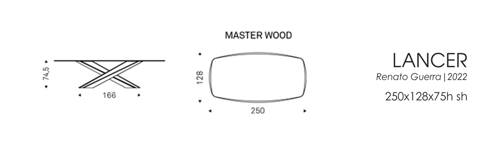 LANCER (250x128x75h)