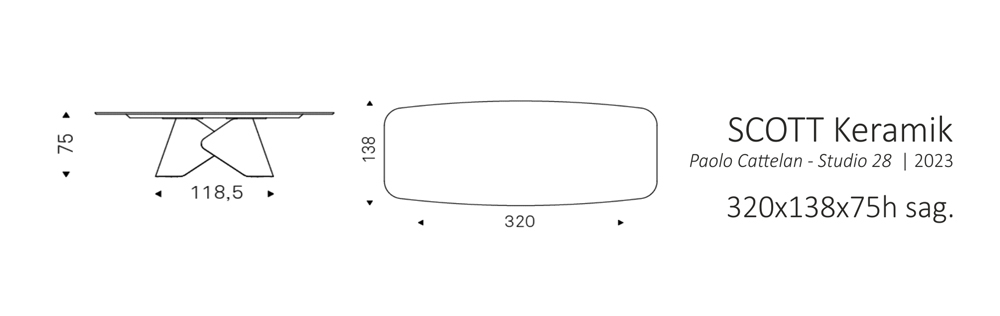 SCOTT - 320x138x75h sag.