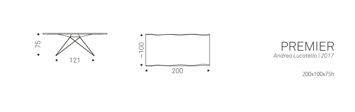 PREMIER (200x100x75h)