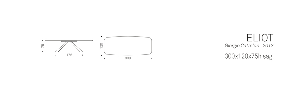 ELIOT (300x120x73h sh)