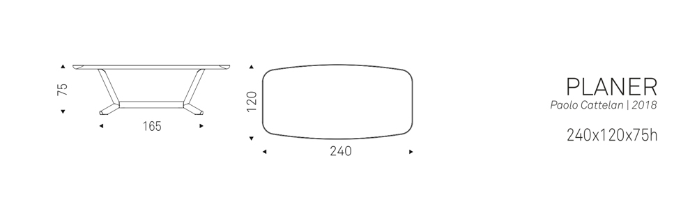 PLANER (240x120x75h)