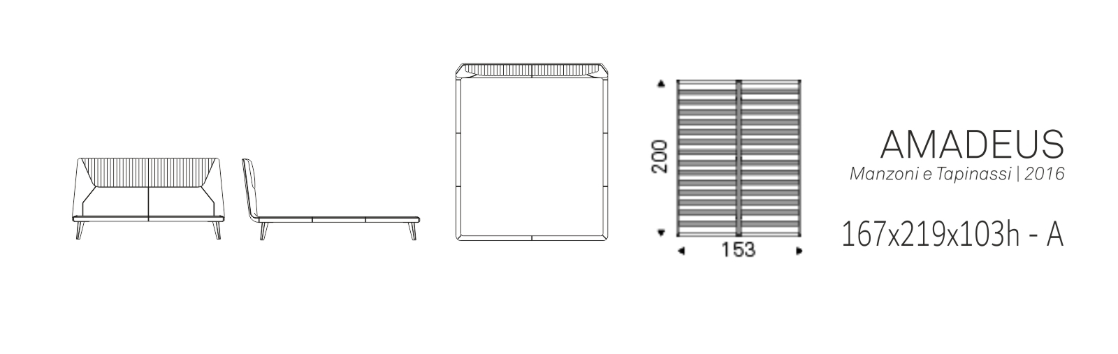 AMADEUS - 167x219x103h - A