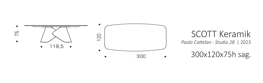 SCOTT - 300x120x75h sag.