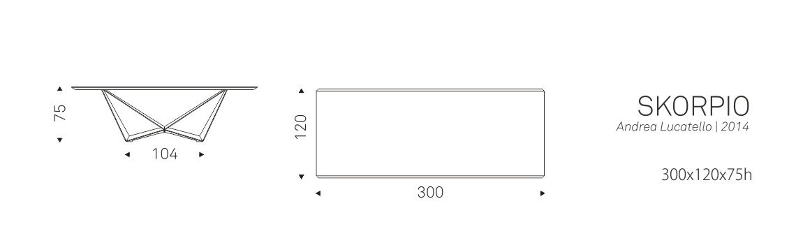 SKORPIO - А 300x120x75h