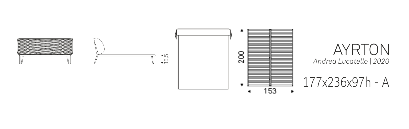 AYRTON - 177x236x97h - A