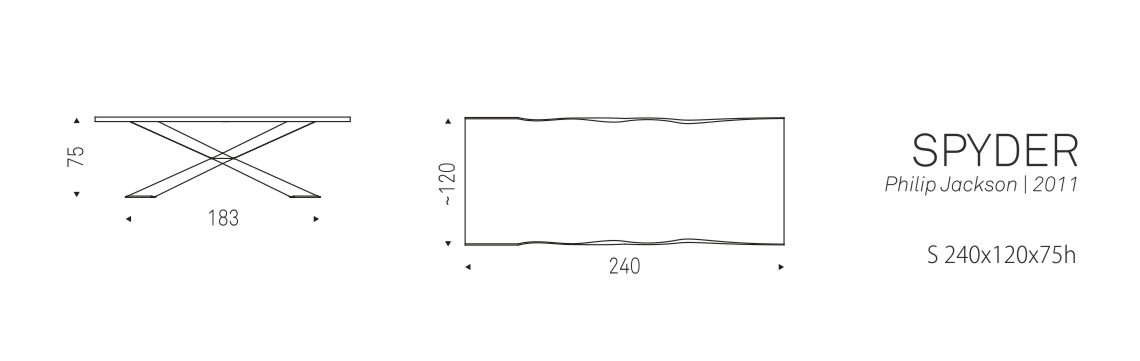 SPYDER - S 240x120x75h