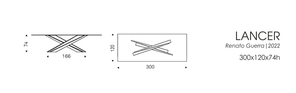 LANCER (300x120x74h)