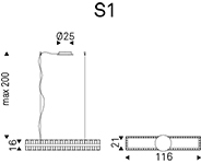 PHOENIX - 116x21x16h - S1