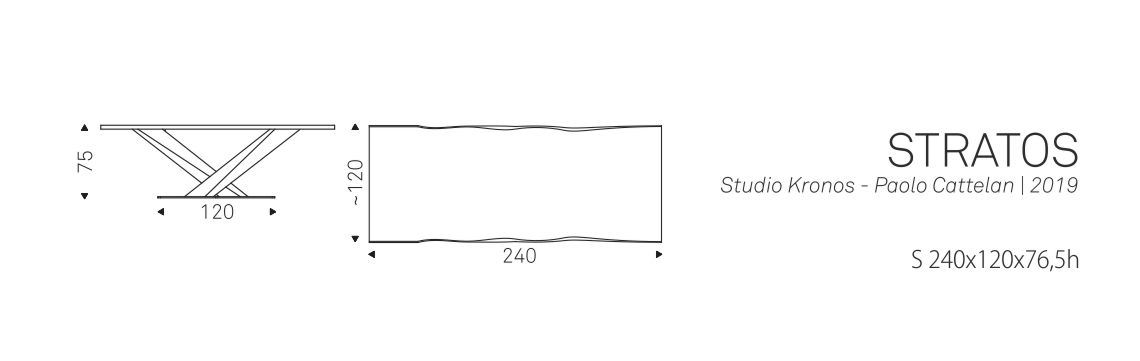 STRATOS - S 240x120x76,5h