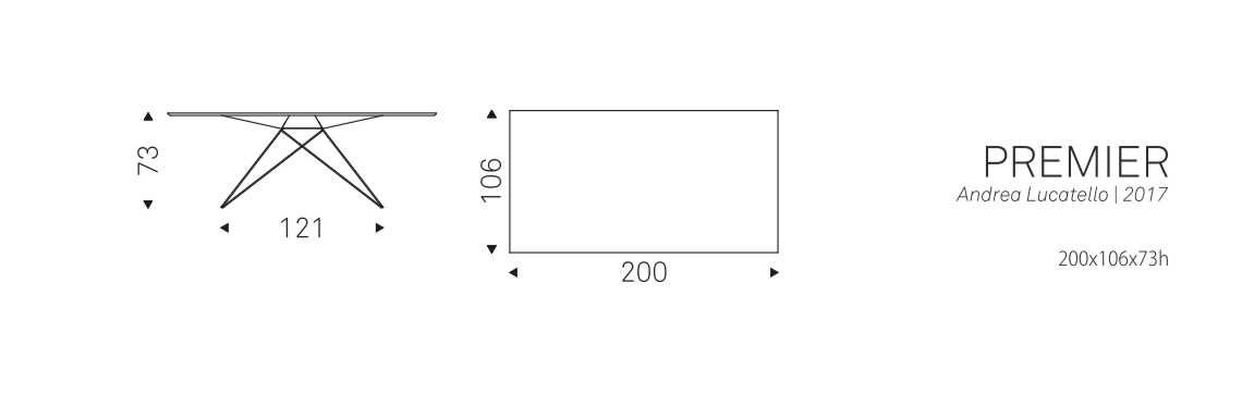 PREMIER (200x106x73h)