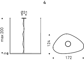 MAGELLANO - 172x124x200h