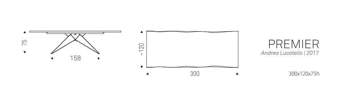 PREMIER (300x120x75h)