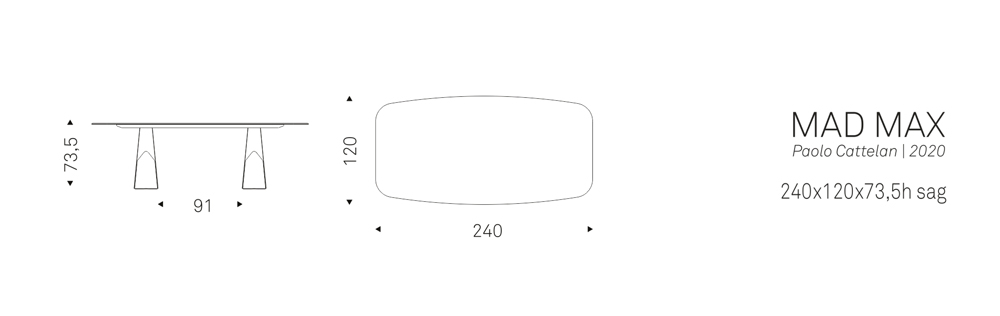MAD MAX (240x120x73,5h sh)