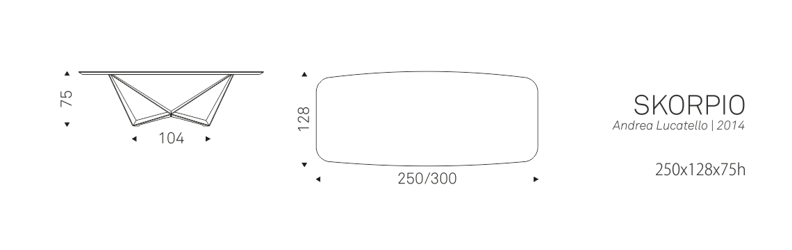 SKORPIO - В 250x128x75h