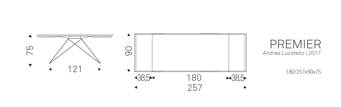 PREMIER (180/257x90x75)
