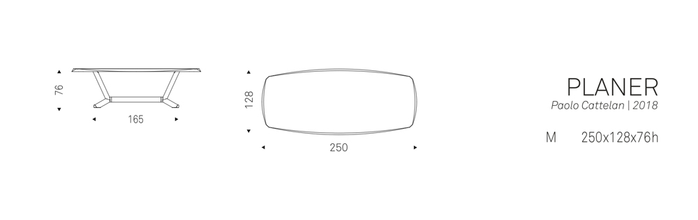 PLANER М (250x128x76h)
