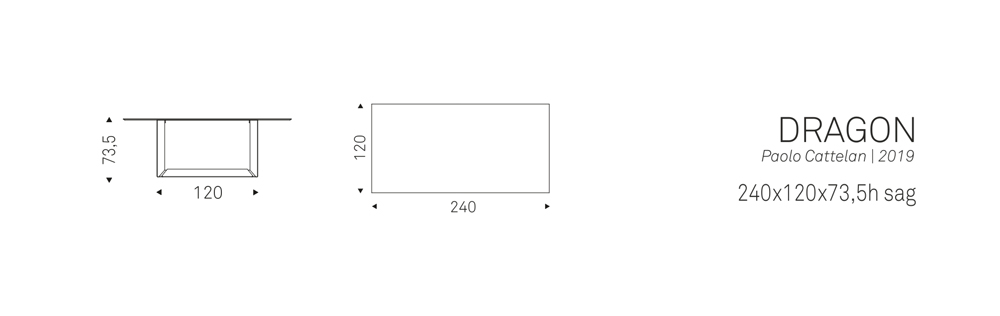 DRAGON (240x120x73,5h)