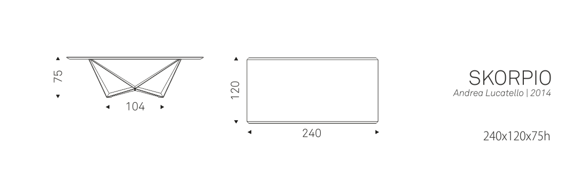 SKORPIO - А 240x120x75h