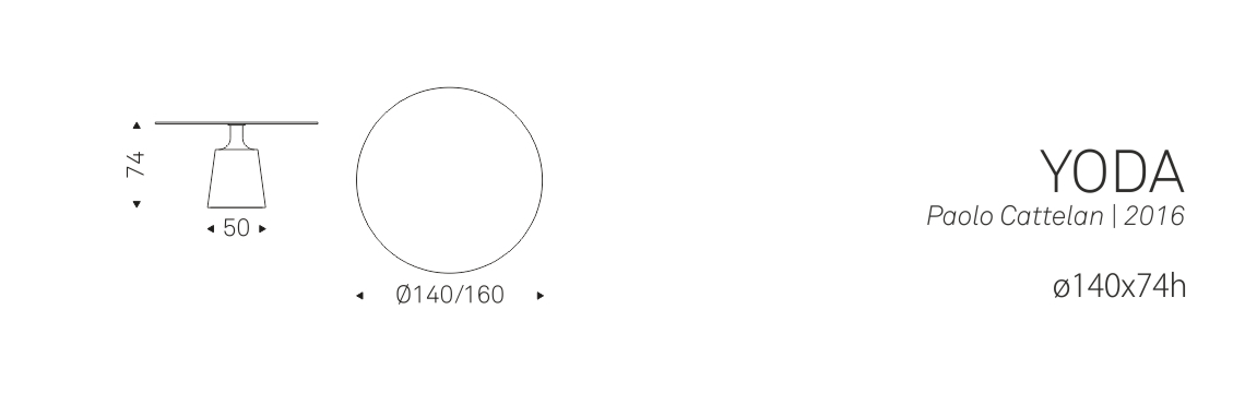 YODA - ø140x74h