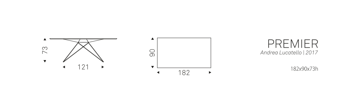 PREMIER (182x90x73h)