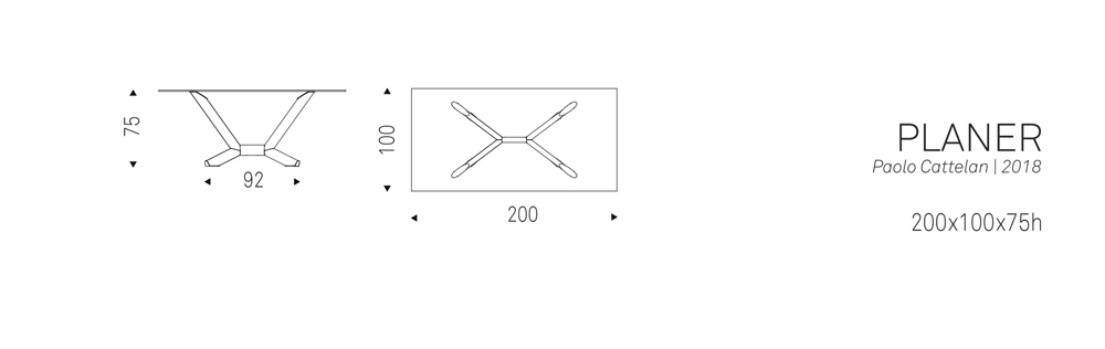 PLANER (200x100x75h)