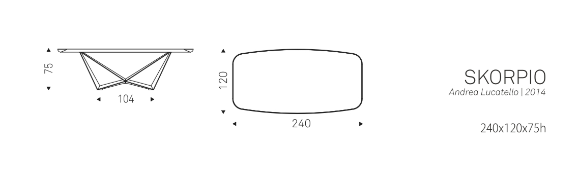 SKORPIO - 240x120x75h