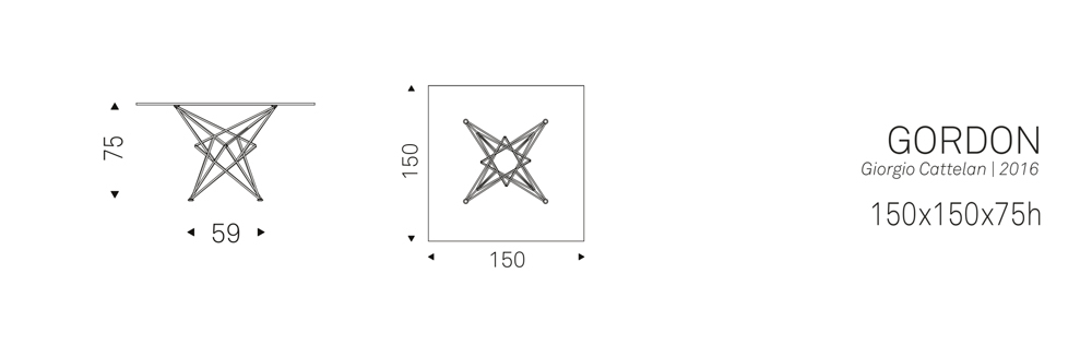 GORDON (150x150x75h)