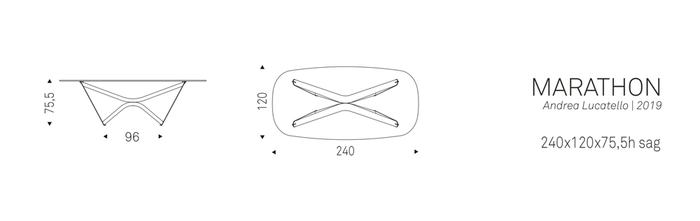 MARATHON (240x120x75,5h sh)