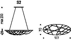 CRISTAL - 177x70x28h - S2