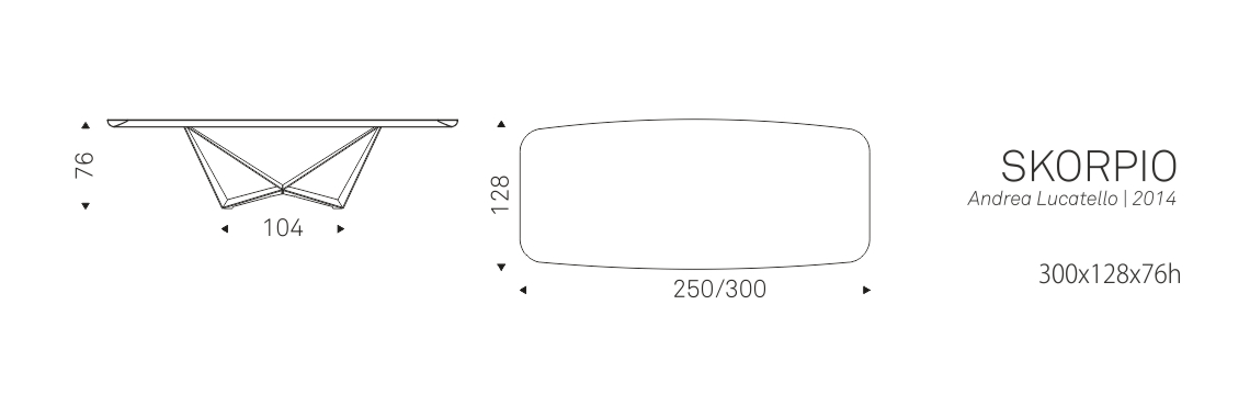 SKORPIO - С 300x128x76h