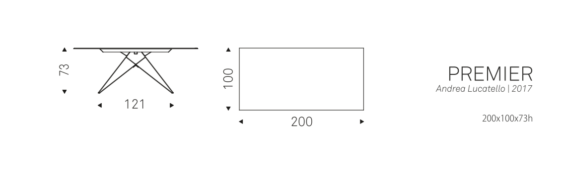 PREMIER (200x100x73h)