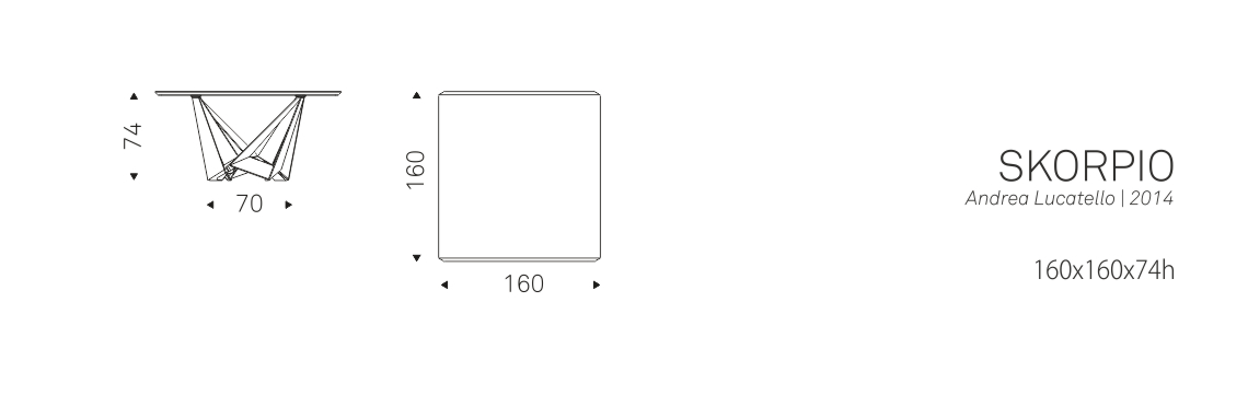 SKORPIO - А 160x160x74h