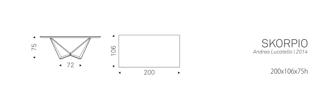 SKORPIO - 200x106x75h