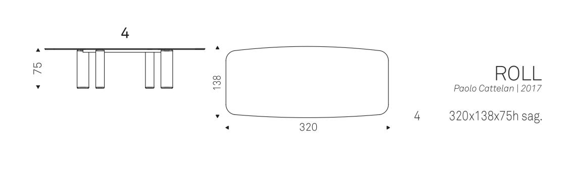 ROLL (320x138x75h sag. - 4)