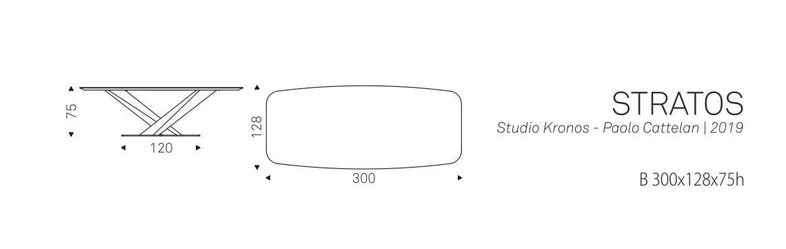 STRATOS - B 300x128x75h