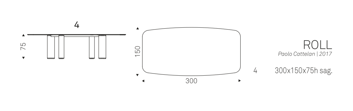 ROLL (300x150x75h sag. - 4)