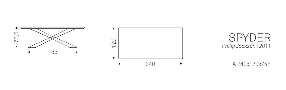 SPYDER - A 240x120x75h