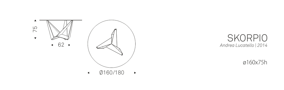 SKORPIO - ø160x75h