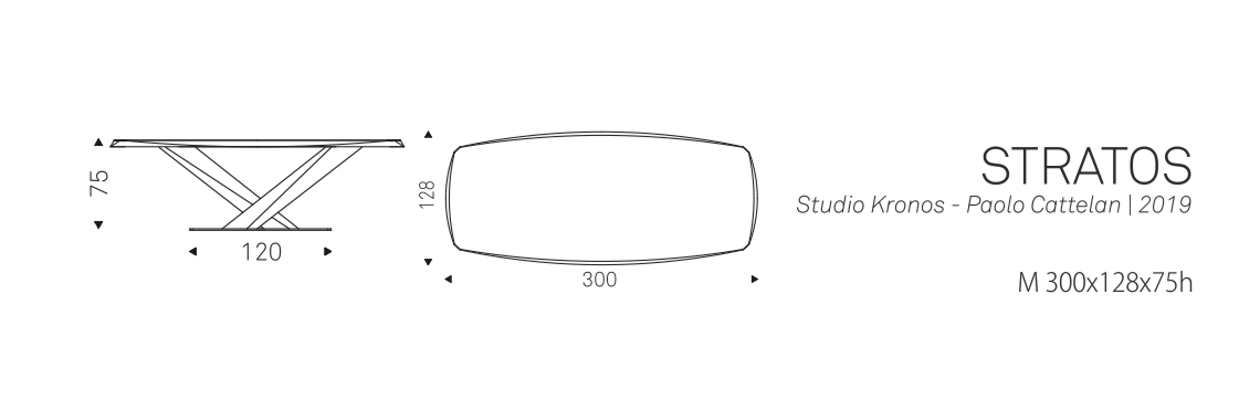 STRATOS - M 300x128x75h